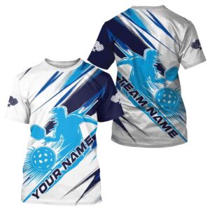 Custom Blue Pickleball T-Shirts For Men, Pickleball&hellip;