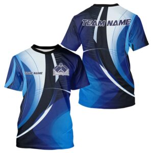 Custom Blue Pickleball Team T-Shirts For Men,&hellip;