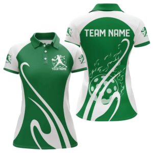 Custom Green Pickleball Polo Shirts For Women,&hellip;