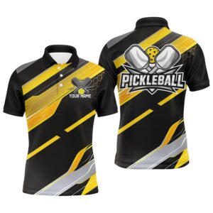 Custom Men’s Pickleball Polo Shirts For Men,&hellip;