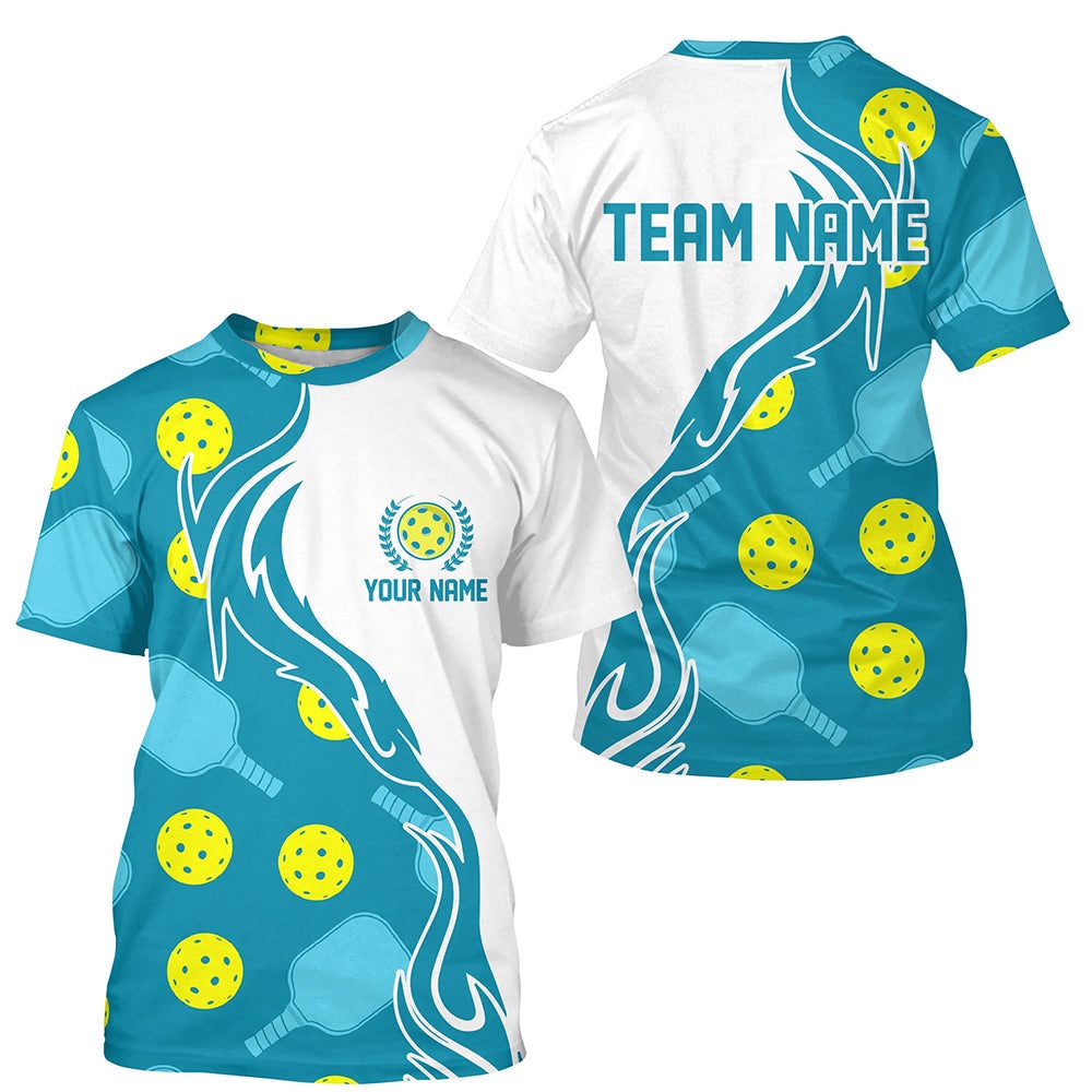 Custom Mens Pickleball T-Shirts With Team Name, Outdoor Pickleball Outfits For Players