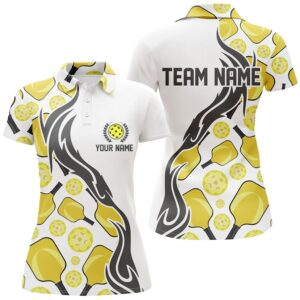 Custom Women’s Pickleball Polo Shirts With Team&hellip;