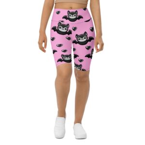 Cute Bats Biker Shorts, Biker Shorts For&hellip;