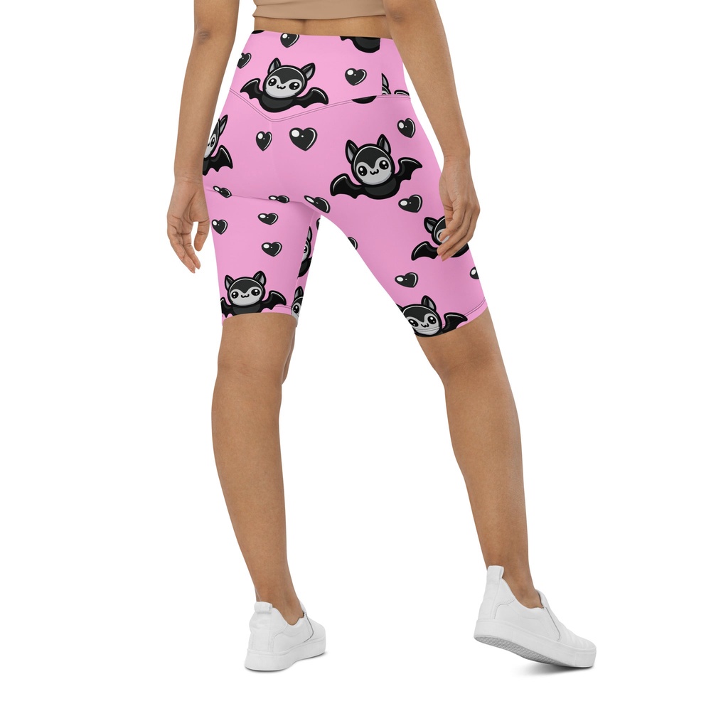 Cute Bats Biker Shorts, Biker Shorts For Mom, Shorts Mother’s Day, Mother Day Gift