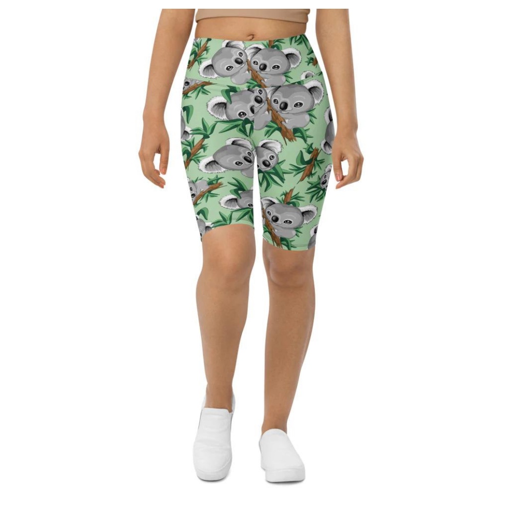 Cute Koala Biker Shorts, Biker Shorts For Mom, Shorts Mother’s Day, Mother Day Gift