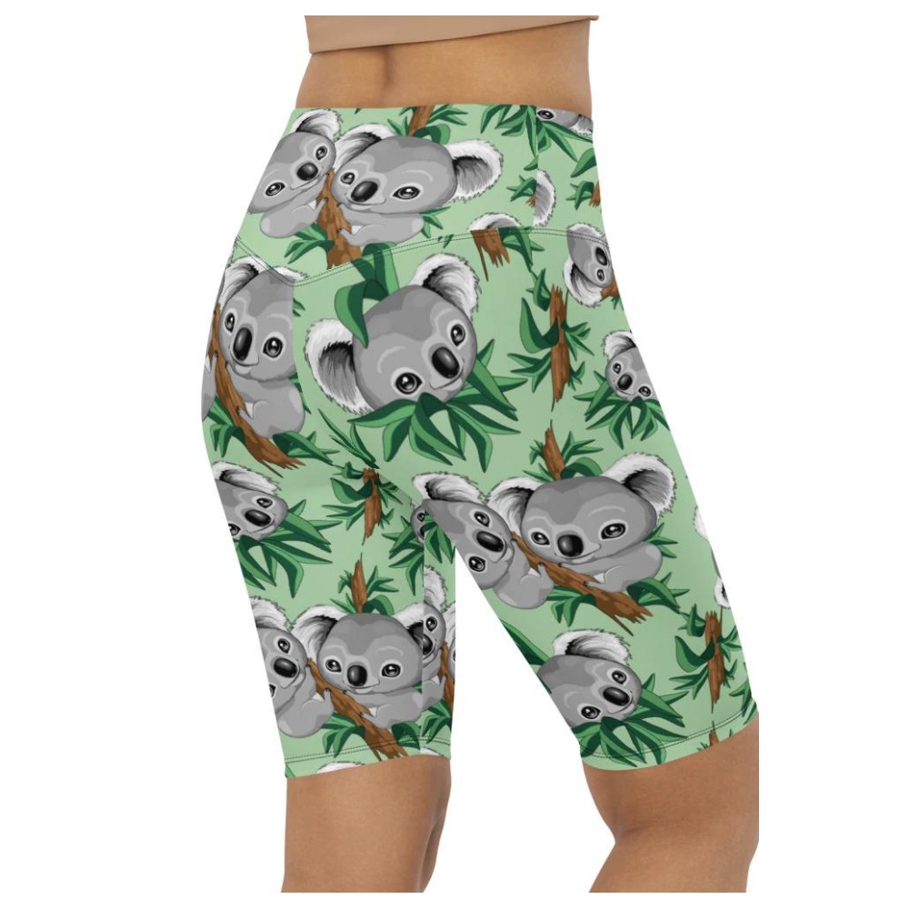 Cute Koala Biker Shorts, Biker Shorts For Mom, Shorts Mother’s Day, Mother Day Gift