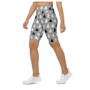 Cute Minimalistic Christmas Biker Shorts, Biker Shorts&hellip;