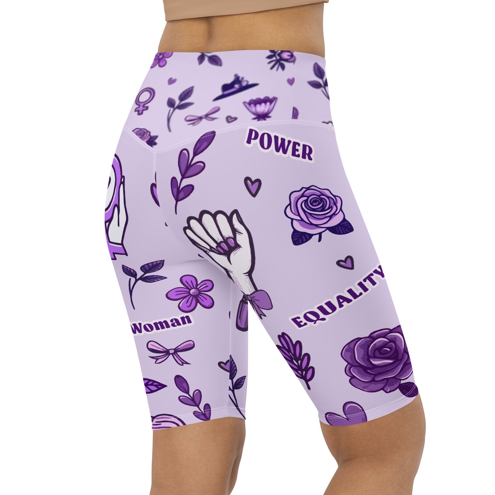 Empowered Women Biker Shorts, Biker Shorts For Mom, Shorts Mother’s Day, Mother Day Gift