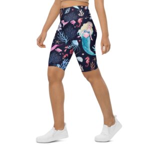 Enchanted Mermaids Biker Shorts, Biker Shorts For&hellip;