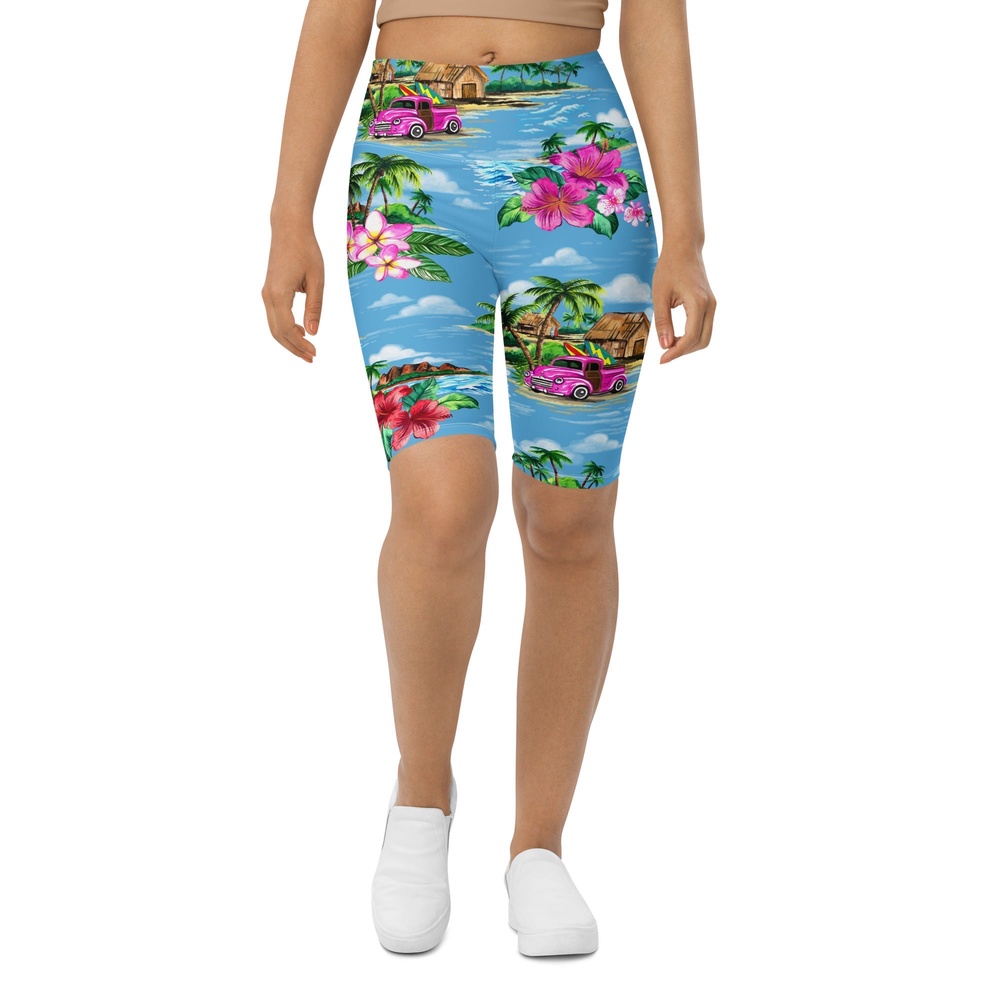 Floral Island Biker Shorts, Biker Shorts For Mom, Shorts Mother’s Day, Mother Day Gift Floral Island Biker Shorts, Biker Shorts For Mom, Shorts Mother’s Day, Mother Day Gift