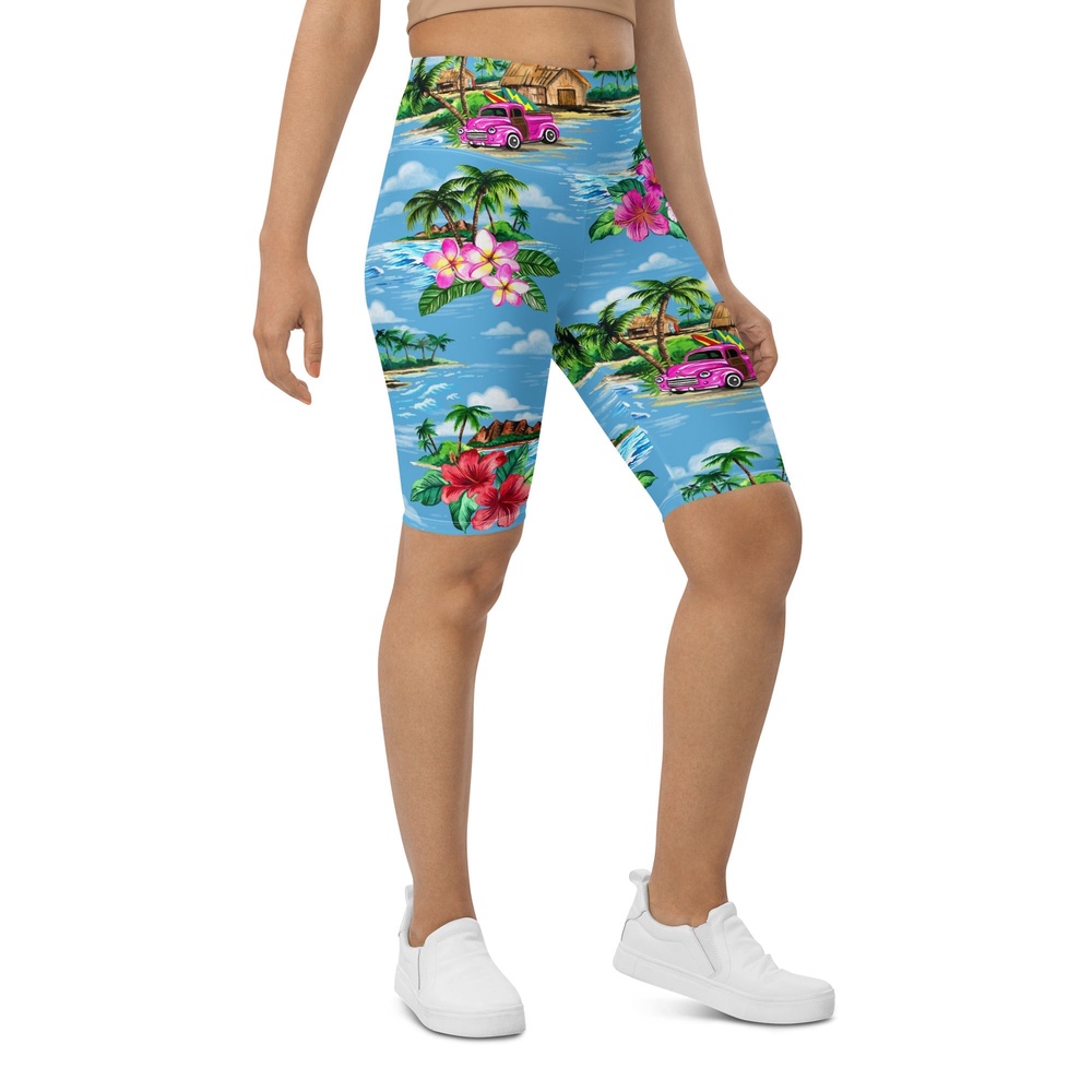 Floral Island Biker Shorts, Biker Shorts For Mom, Shorts Mother’s Day, Mother Day Gift Floral Island Biker Shorts, Biker Shorts For Mom, Shorts Mother’s Day, Mother Day Gift
