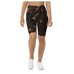 Golden Art Deco Pattern Biker Shorts Biker Shorts For Mom Shorts Mother s Day Mother Day Gift 2 mzzpcr.jpg