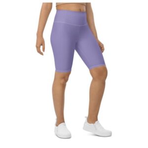 Lavender Purple Biker Shorts, Biker Shorts For&hellip;
