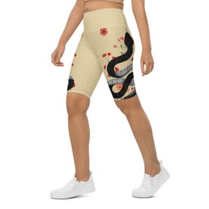 Midnight Serpent Biker Shorts, Biker Shorts For&hellip;