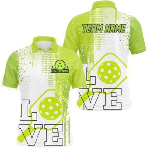 Multi-Color Love Pickleball Shirts For Team, Custom&hellip;