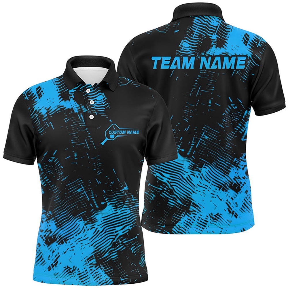 Multi-Color Pickleball Polo Quarter Zip Shirts For Men, Women And Kids, Pickleball Team Polo Shirts, Pickleball Polo Shirts