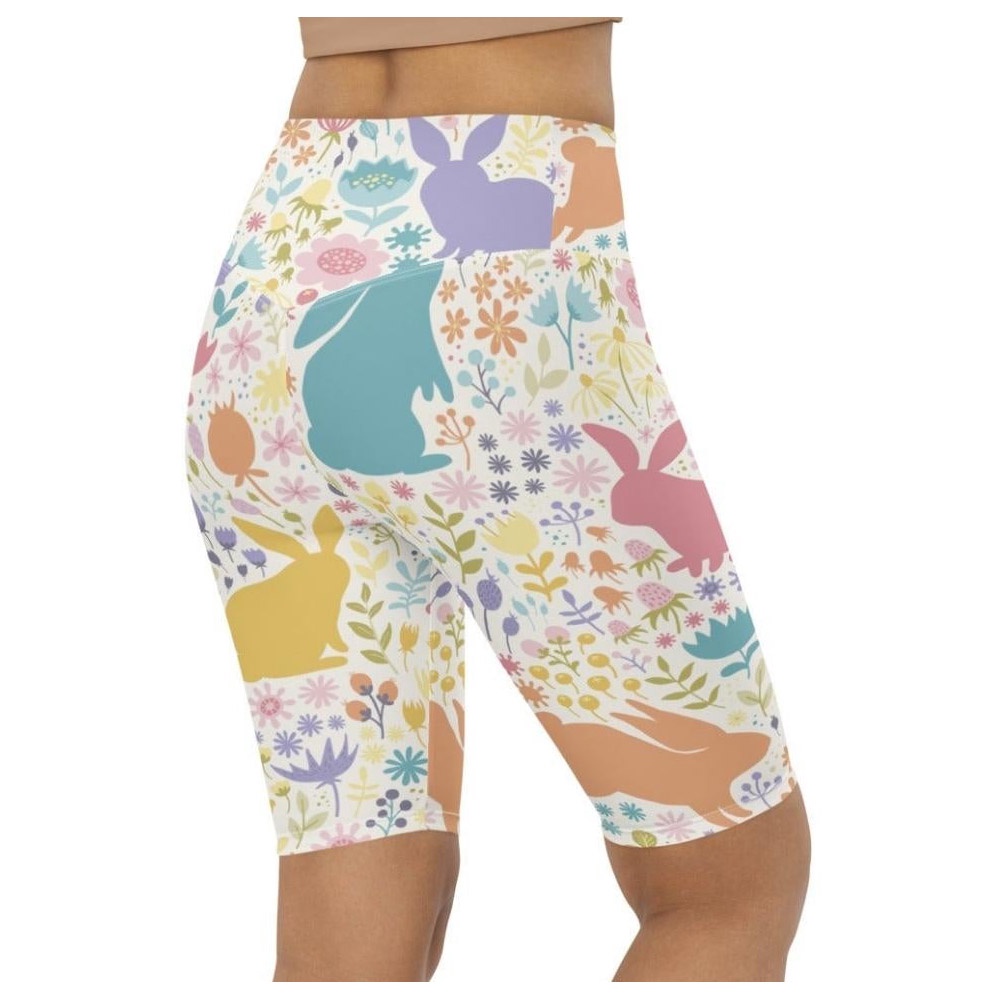 Pastel Easter Garden Biker Shorts, Biker Shorts For Mom, Shorts Mother’s Day, Mother Day Gift Pastel Easter Garden Biker Shorts, Biker Shorts For Mom, Shorts Mother’s Day, Mother Day Gift