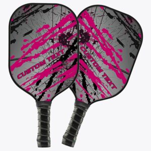 Personalized Pink Pickleball Paddles With Name, Pickleball&hellip;