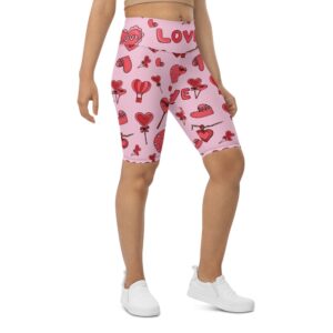 Pink Love Biker Shorts Biker Shorts For Mom Shorts Mother s Day Mother Day Gift 2 lsosng.jpg