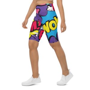 Pop Art Biker Shorts, Biker Shorts For&hellip;