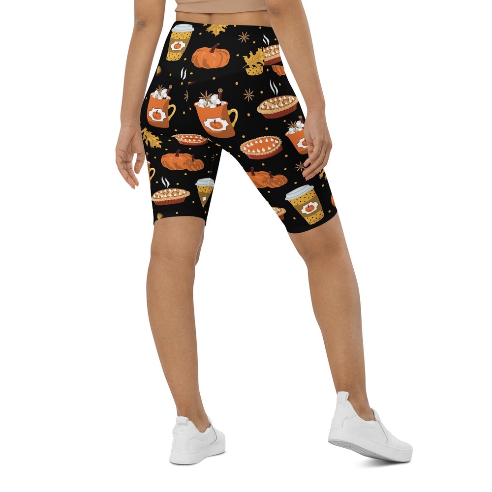 Pumpkin Season Biker Shorts, Biker Shorts For Mom, Shorts Mother’s Day, Mother Day Gift