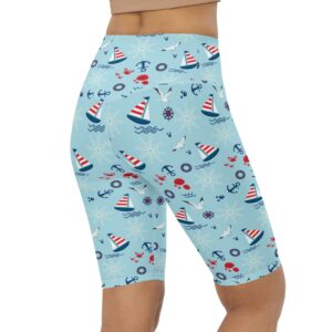 Sailing Boats Biker Shorts Biker Shorts For Mom Shorts Mother s Day Mother Day Gift 3 seyiay.jpg