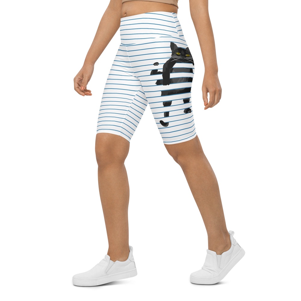 Sketchbook Cat Biker Shorts, Biker Shorts For Mom, Shorts Mother’s Day, Mother Day Gift