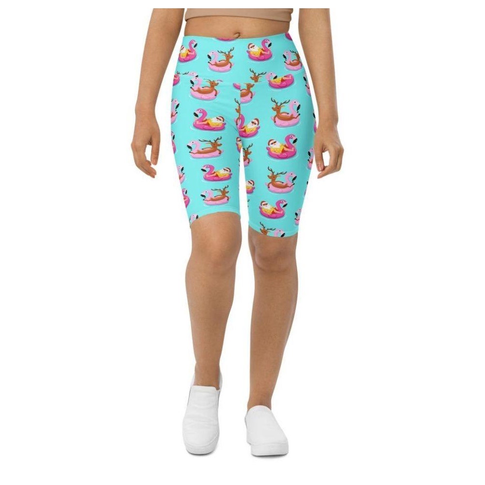 Summer Vibe Christmas Biker Shorts, Biker Shorts For Mom, Shorts Mother’s Day, Mother Day Gift