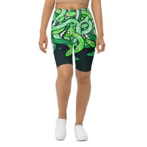 Tangled Snakes Biker Shorts, Biker Shorts For&hellip;