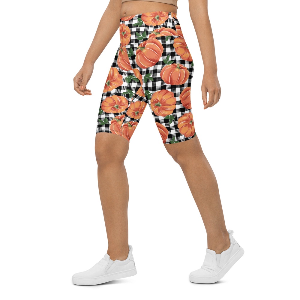 Thanksgiving Pumpkins Biker Shorts, Biker Shorts For Mom, Shorts Mother’s Day, Mother Day Gift