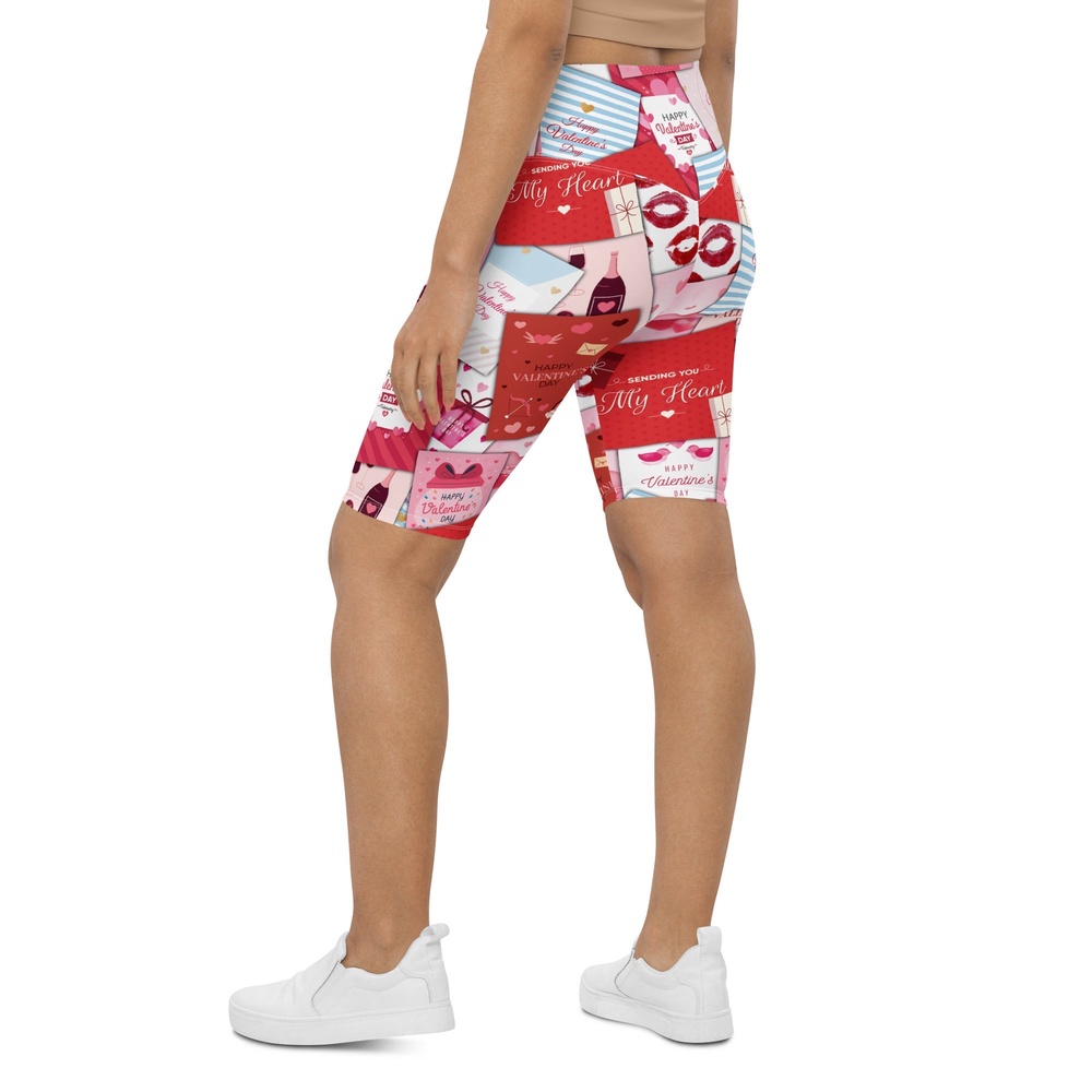 Valentine’s Day Cards Biker Shorts, Biker Shorts For Mom, Shorts Mother’s Day, Mother Day Gift