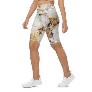 White Gold Marble Biker Shorts Biker Shorts For Mom Shorts Mother s Day Mother Day Gift 3 q2pwmr.jpg