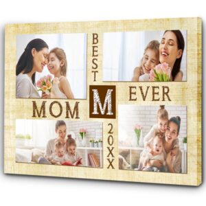 Best Mom Ever Personalized Mom Canvas, Custom&hellip;