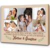 Best Step Mom Ever, Bonus Mom Personalized Canvas Photo Collage, Mother’s Day Gift For Bonus Mother, Wall Art Poster Canvas For Mom