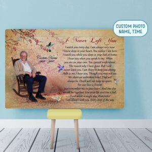 Custom Memorial Canvas, I Never Left You,&hellip;