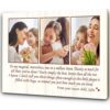 Custom Mom Canvas Best Mom Ever Mom Photo Collage Gift For Mom, Mother On Mothers Day Christmas, Wall Art Poster Canvas For Mom