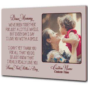 Custom New Mom Canvas Dear Mommy Gift&hellip;