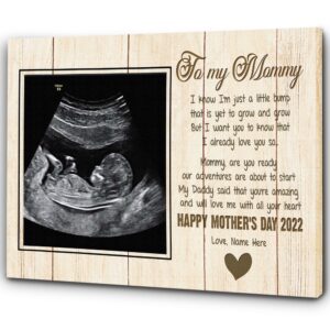 Custom New Mom Canvas To Mommy From&hellip;