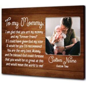 Custom New Mom Canvas To My Mommy&hellip;