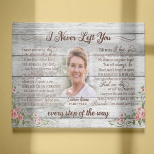 Custom Remembrance Canvas, I Never Left You,&hellip;