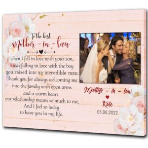 Customized Mother In Law Canvas To The&hellip;