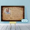 Mom Memorial Canvas Gift Personalized Sympathy Gifts For Loss Of Mother Remembrance, Wall Art Poster Canvas For Mom