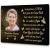 In Loving Memory Of Mom Custom Canvas Sympathy Gift Loss Of Mom Mother Remembrance Mother’s Day In Heaven, Wall Art Poster Canvas For Mom