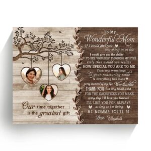 Personalized Gift For Mother, Our Time Together&hellip;