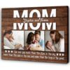 Personalized Mother In Law Wall Art Gift For Mother In Law From Daughter In Law Feel So Lucky To Have You In Life Canvas Flower