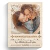 Personalized Remembrance Canvas, I Never Left You, Memorial Sympathy Gift Loss Mom Dad Son Brother, Wall Art Poster Canvas For Mom