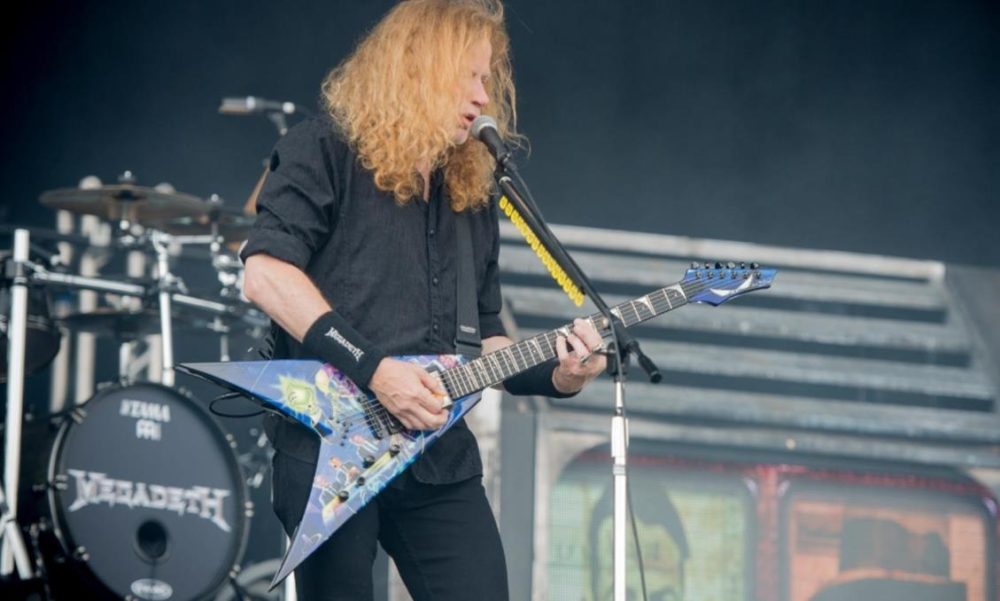 Dave Mustaine, the frontman of Megadeth, has a signature style