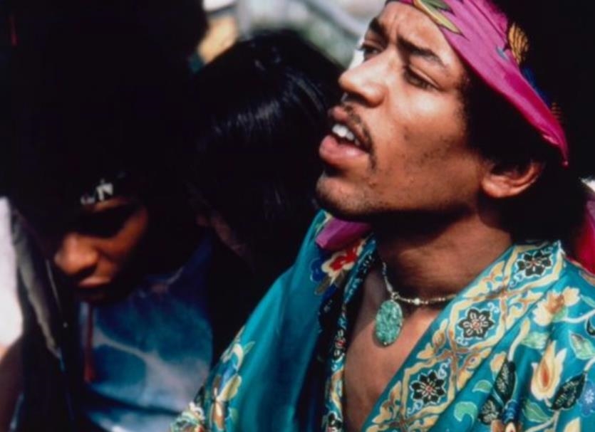 Jimi Hendrix was known for his love of vibrant, psychedelic shirts