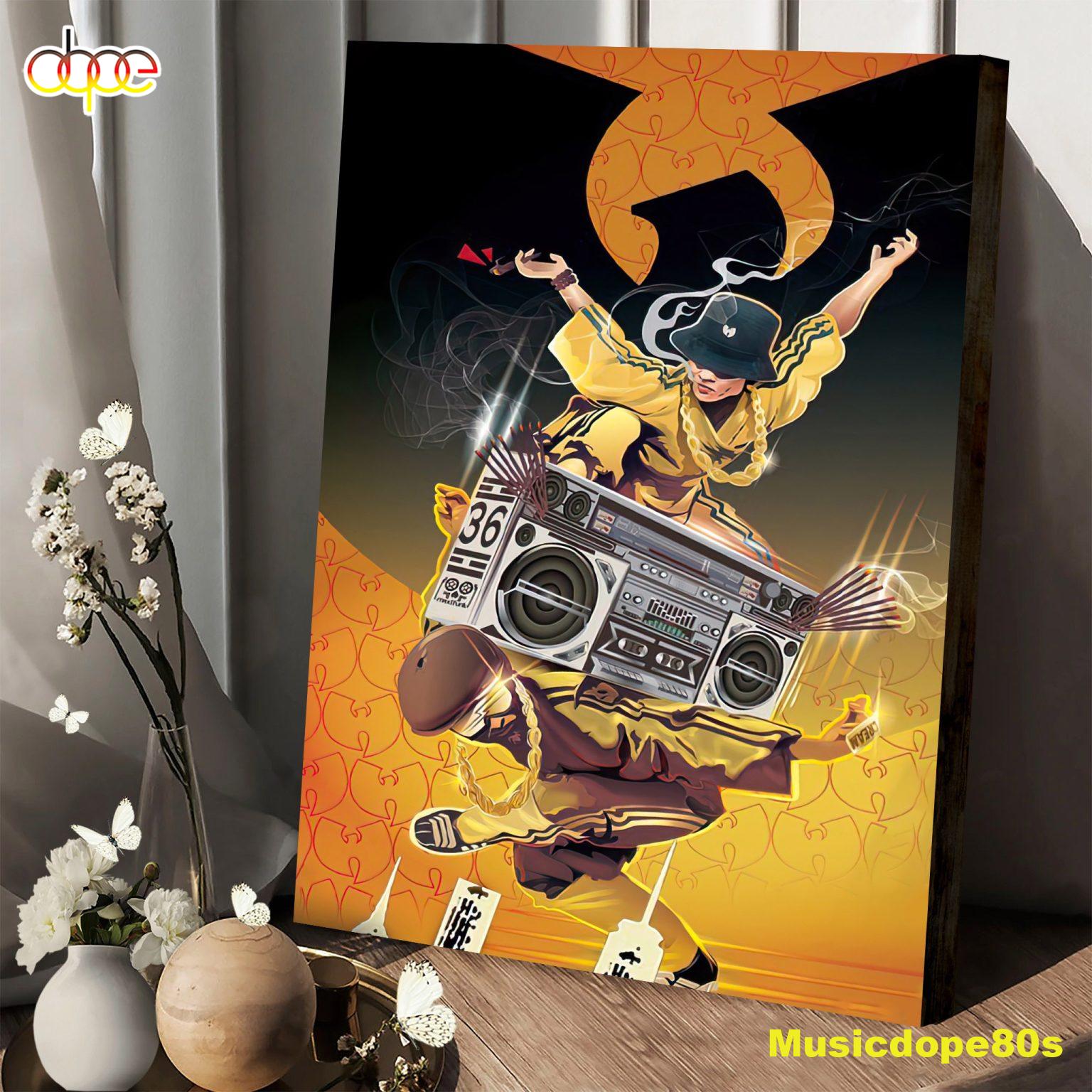 Wu-tang Clan New York State of Mind Tour 2022 Toronto Canada Poster Canvas Wu-Tang Clan NY State of Mind Tour 2022 Toronto Canada Poster Canvas