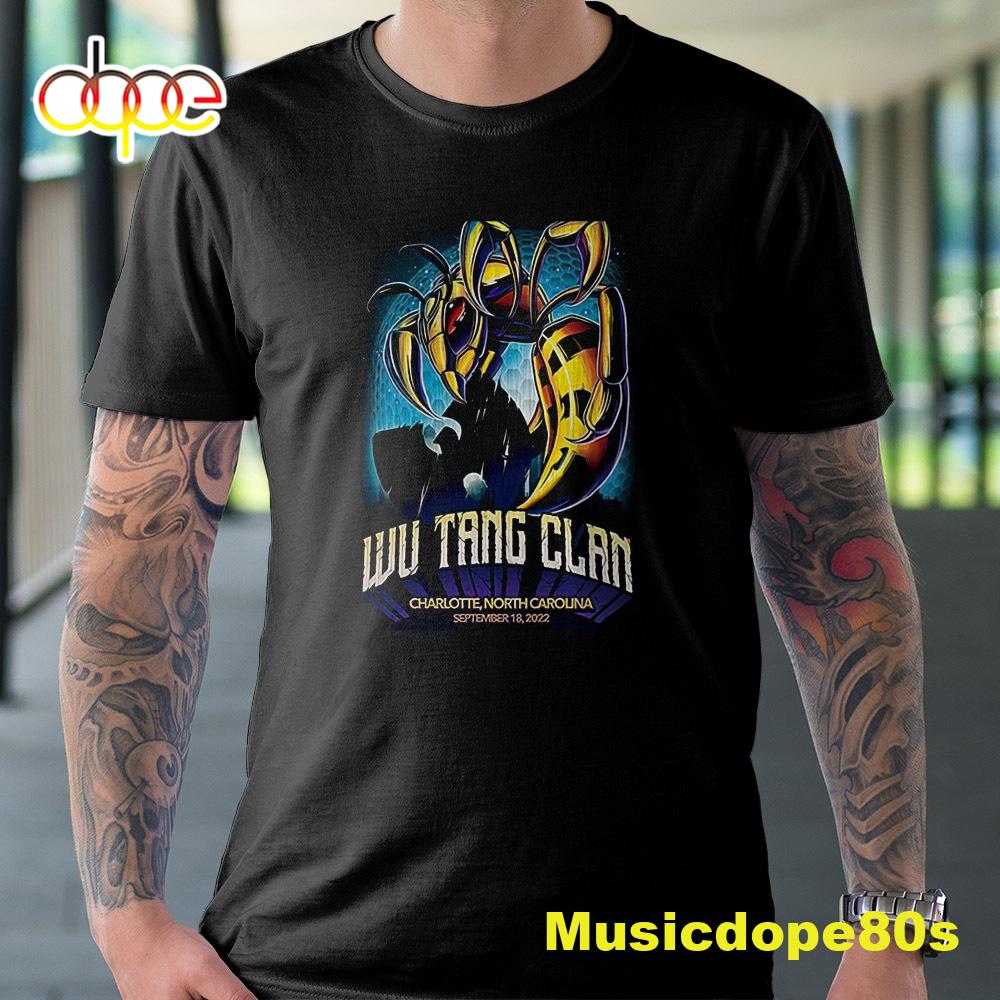 Wu-tang Killa Bees New York State Of Mind Tour 2022 Charlotte Unisex T-shirt Wu-tang Killa Bees New York State Of Mind Tour 2022 Charlotte Unisex T-shirt